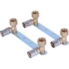 SFP-0013-001220 STOUT Настенный комплект для смесителя 1/2"x20 для металлопластиковых труб прессовой