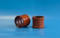 27600 Политэк Муфта двухраструбная для наружной канализации 200