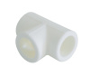 KALDE Тройник Ду40 для полипропиленовых труб под сварку (цвет белый)