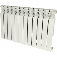ROMMER Plus 500 12 секций радиатор алюминиевый (RAL9016)