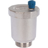 SVS-1011-000020 STOUT Воздухоотводчик автоматический вертикальный выпуск, нар.р. 3/4" никель.