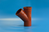 160116045 Политэк Тройник для наружной канализации 160*160 /45