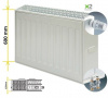 Kermi Profil-V FTV 33/600/1100 радиатор стальной/ панельный нижнее подключение белый RAL 9016