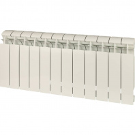 Global STYLE PLUS 350 12 секций радиатор биметаллический боковое подключение (белый RAL 9010)