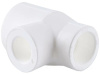KALDE 32х20х25 Тройник переходной для полипропиленовых труб под сварку (цвет белый)