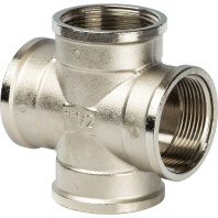 SFT-0031-000112 STOUT Крестовина ВВ никелированная 1"1/2