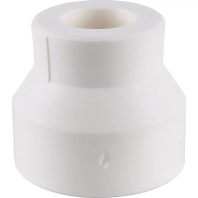 Kalde Муфта переходная внут./наруж. 63x20 для полипропиленовых труб под сварку (цвет белый)
