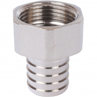 SFT-0066-000125 STOUT Штуцер ВР никелированный 1"x25