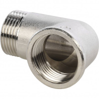 SFT-0012-000001 STOUT Угольник НВ никелированный 1"