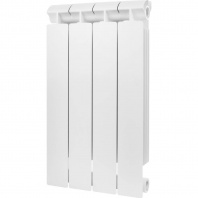 Global STYLE EXTRA 500 4 секции радиатор биметаллический боковое подключение (белый RAL 9010)