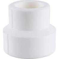 Kalde Муфта переходная внут./наруж. 63x40 для полипропиленовых труб под сварку (цвет белый)