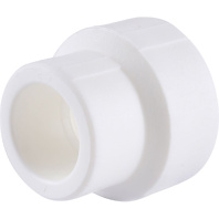 Kalde Муфта переходная внутр./внутр. 32х25  для полипропиленовых труб под сварку (цвет белый)