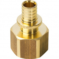 Переходник с внутренней резьбой STOUT 16xG 3/4" для труб из сшитого полиэтилена аксиальный