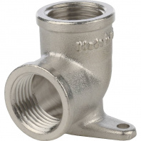 SFT-0039-000012 STOUT Угольник с креплением ВР никелированный 1/2