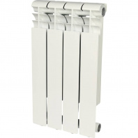 ROMMER Profi 500 (AL500-80-80-100) 4 секции радиатор алюминиевый (RAL9016)