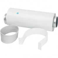 SCA-6010-000250 STOUT Элемент дымохода  DN60/100 труба коаксиальная 250 мм п/м, уплотнения и хомут в комплекте