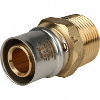 SFP-0001-000126 STOUT Переходник с наружной резьбой 1"х26 для металлопластиковых труб прессовой