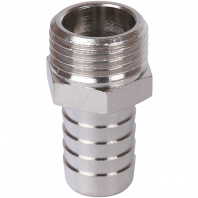 SFT-0067-001216 STOUT Штуцер НР никелированный 1/2"x16