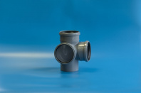 1201102 Политэк Крестовина двухплоскостная 110*110*110 /87,5