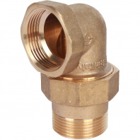 SFT-0056-000114 STOUT Разъемное угловое  соединение "американка" ВН, уплотнение под гайкой o-ring кольцо 1"1/4