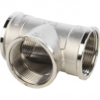 SFT-0020-000112 STOUT Тройник ВВ никелированный 1"1/2