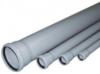 114050 Политэк Труба для внутренней канализации из ПП 40*1,8*500 мм