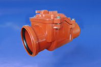 Клапан обратный для наружной канализации 110