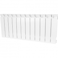 STOUT STYLE 350 12 секций радиатор биметаллический боковое подключение (белый RAL 9010)