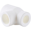 KALDE 32х25х20 Тройник переходной для полипропиленовых труб под сварку (цвет белый)