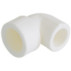 Kalde 25х20 Угольник переходной 90* для полипропиленовых труб под сварку (цвет белый)