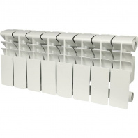 ROMMER Plus 200 8 секций радиатор алюминиевый (RAL9016)