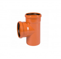 160116087 Политэк Тройник для наружной канализации 160*160 /87,5