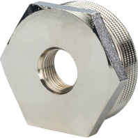 SFT-0029-011212 STOUT Футорка никелированная 1"1/2X1/2