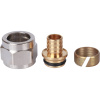 Фитинг компрессионный STOUT 16х2,2x1/2" для труб из сшитого полиэтилена